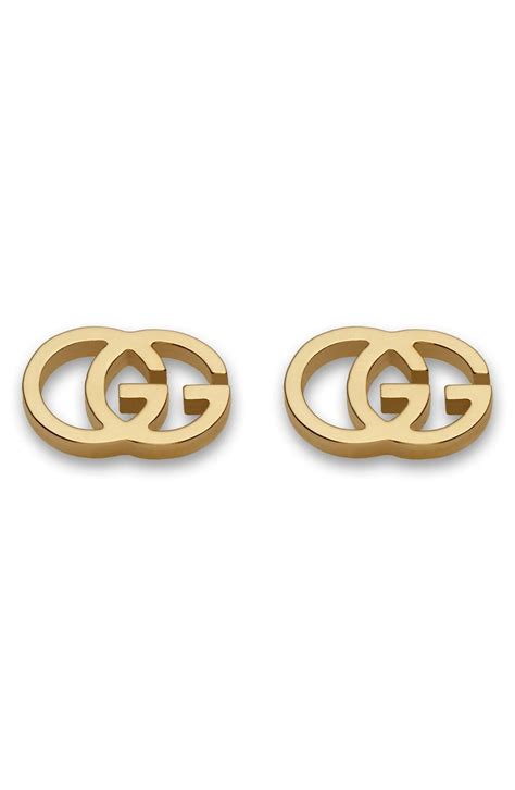 gucci double g stud earrings|Gucci Double.